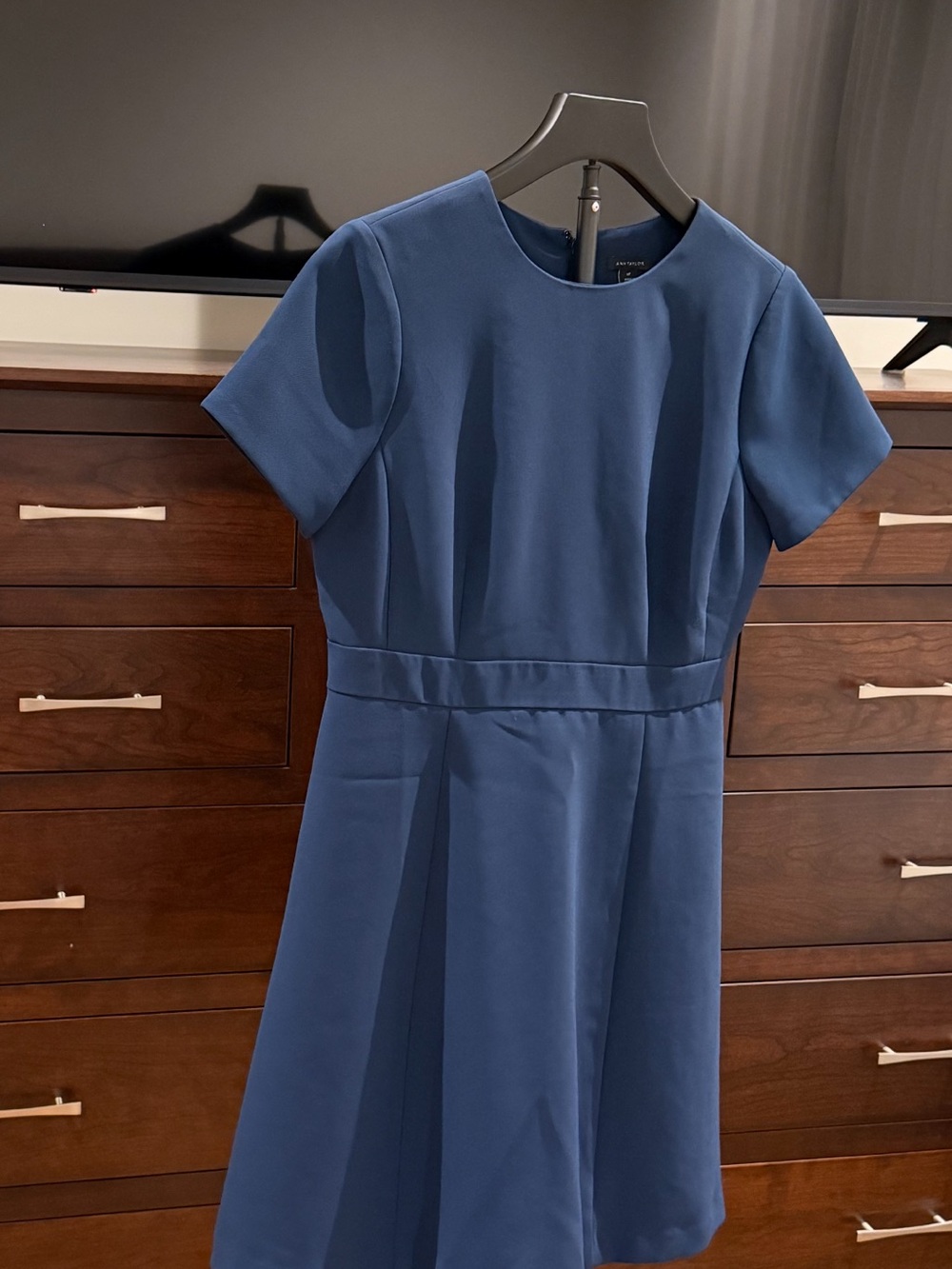 Ann Taylor Navy Dress Size 6 Petite
